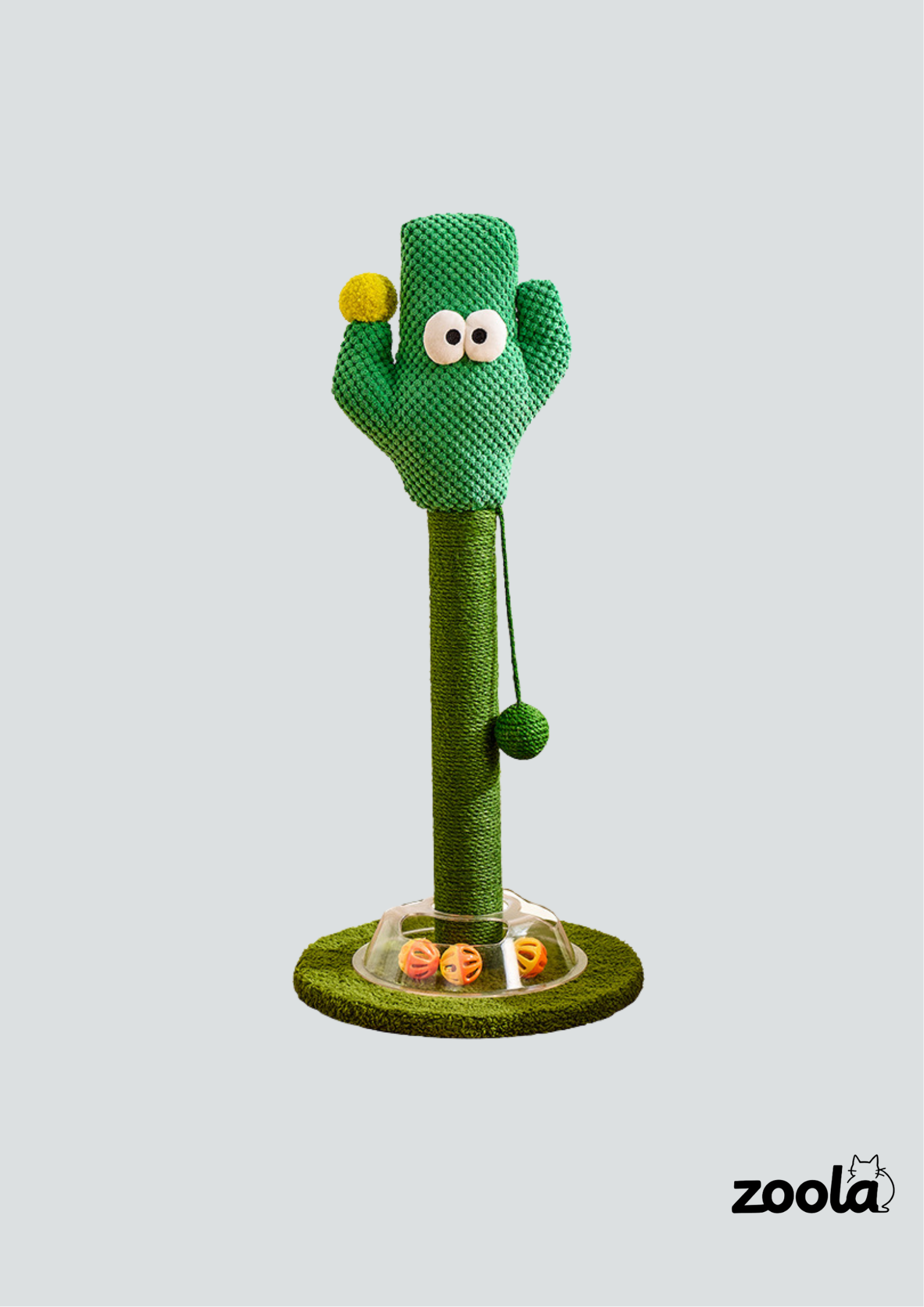 Cactus-Shaped Cat Scratching Post